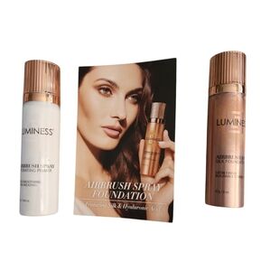 Luminess Airbrush Spray Foundation Set - Light Warm 060 Sprays Only No Brush
